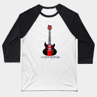 Amazing Electric Guitar: Guitar Music for Guitar lovers Baseball T-Shirt